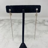 WOMEN'S EARRINGS silver white