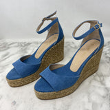 STUART WEITZMAN WOMEN'S SANDALS blue 10
