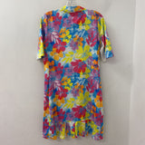 WOMEN'S ACTIVE DRESS blue yellow pink M