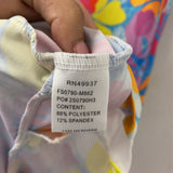 WOMEN'S ACTIVE DRESS blue yellow pink M
