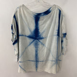TJ INDIGO WOMEN'S TOP blue white M/L