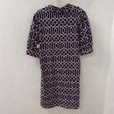 Jude Connally WOMEN'S DRESS black pink print S