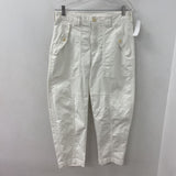 Banana Republic WOMEN'S PANTS white 6