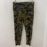 NILI LOTAN WOMEN'S PANTS olive tan black S