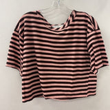 URBAN RENEWAL WOMEN'S T-SHIRT brown pink S
