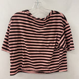 URBAN RENEWAL WOMEN'S T-SHIRT brown pink S