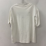 WOMEN'S T-SHIRT white black S/M