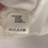 WOMEN'S T-SHIRT white black S/M