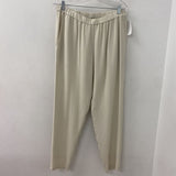 EILEEN FISHER WOMEN'S PANTS beige M
