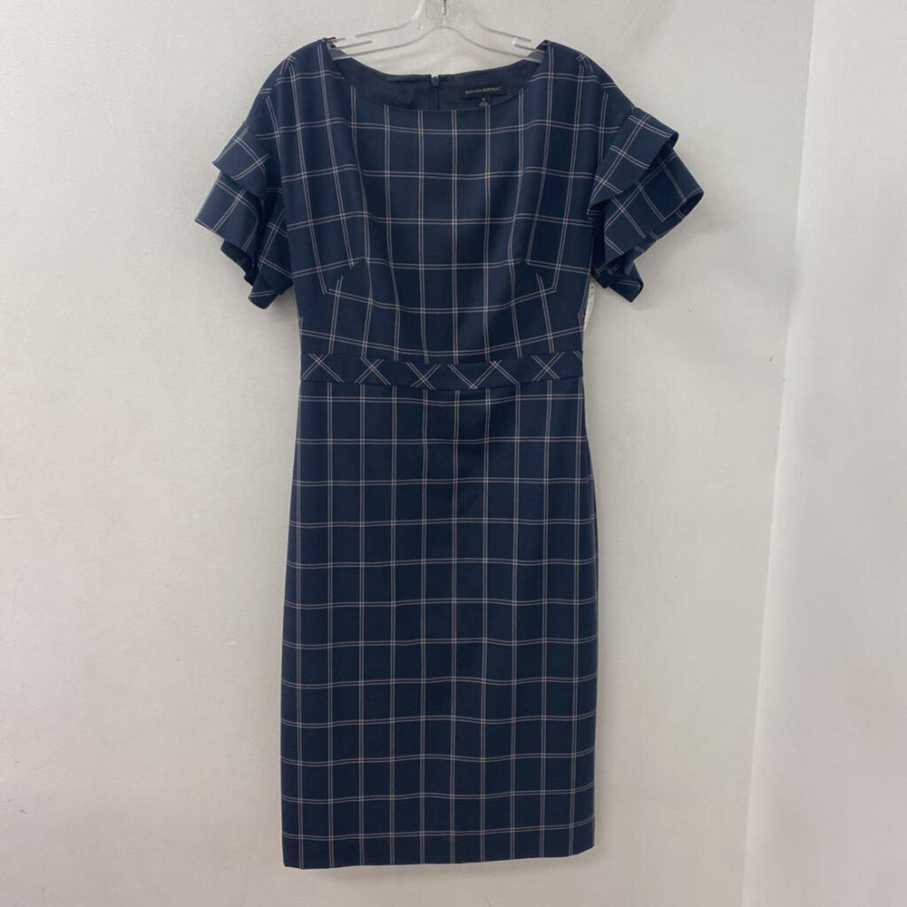 navy blue banana republic dress Banana Republic WOMEN'S DRESS navy white 6 – The Comeback