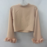 ZARA WOMEN'S BLOUSE/SHIRT blush M