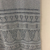 WOMEN'S SKIRT blue silver S