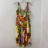 kello WOMEN'S DRESS multi abstract floral print S