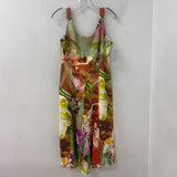 kello WOMEN'S DRESS multi abstract floral print S