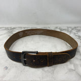 WOMEN'S BELT black tan mix 32
