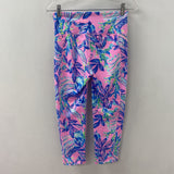 lilly pulitzer WOMEN'S ACTIVE BOTTOM blue pink S