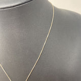 925 WOMEN'S NECKLACE silver blue