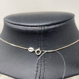 925 WOMEN'S NECKLACE silver blue
