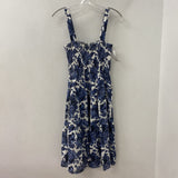 PISTACHE WOMEN'S DRESS blue white black M