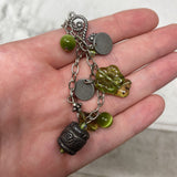 WOMEN'S ACCESSORIES silver green