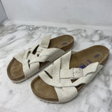 BIRKENSTOCK WOMEN'S SANDALS antique white 10/41