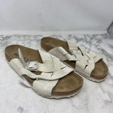 BIRKENSTOCK WOMEN'S SANDALS antique white 10/41