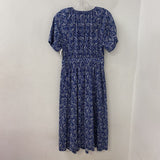 BROOKS BROTHERS WOMEN'S DRESS navy white floral 6