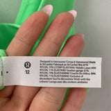 LULULEMON WOMEN'S ACTIVE BRA lime 12
