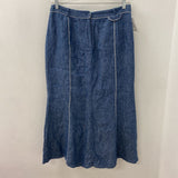 fenn wright manson WOMEN'S SKIRT denim-blue 14