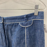 fenn wright manson WOMEN'S SKIRT denim-blue 14