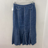 fenn wright manson WOMEN'S SKIRT denim-blue 14