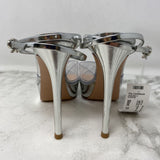 GIANVITO ROSSI WOMEN'S HEELS silver clear 37
