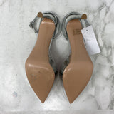GIANVITO ROSSI WOMEN'S HEELS silver clear 37