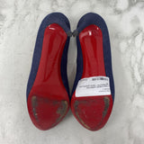 CHRISTIAN LOUBOUTIN WOMEN'S FOOTWEAR blue 37
