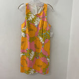 TRINA TURK WOMEN'S DRESS orange floral 12