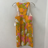 TRINA TURK WOMEN'S DRESS orange floral 12