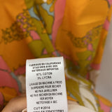 TRINA TURK WOMEN'S DRESS orange floral 12