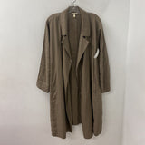 EILEEN FISHER WOMEN'S COAT brown XL