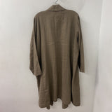 EILEEN FISHER WOMEN'S COAT brown XL