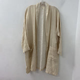 EILEEN FISHER WOMEN'S KIMONO/DUSTER cream L/XL