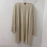 EILEEN FISHER WOMEN'S CARDIGAN beige XL