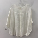EILEEN FISHER WOMEN'S BLOUSE/SHIRT white L