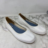 KEDS WOMEN'S FLATS white 9.5