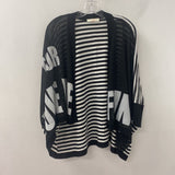 VICOLO northland WOMEN'S CARDIGAN white black OS