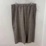 EILEEN FISHER WOMEN'S PLUS BOTTOM brown 1X