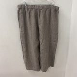 EILEEN FISHER WOMEN'S PLUS BOTTOM brown 1X