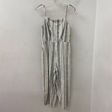 OLD NAVY WOMEN'S JUMPSUIT white black print S