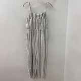 OLD NAVY WOMEN'S JUMPSUIT white black print S