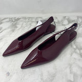 H&M WOMEN'S FLATS burgundy 41