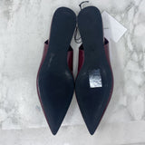 H&M WOMEN'S FLATS burgundy 41